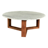 Jinxx White Coffee Table - Ornate Home