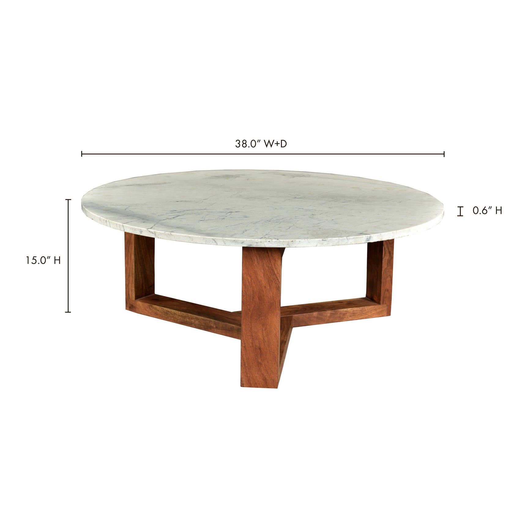 Jinxx White Coffee Table - Ornate Home
