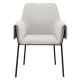 Jirina Beige Arm Chair (Set of 2) - Ornate Home