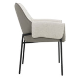 Jirina Beige Arm Chair (Set of 2) - Ornate Home
