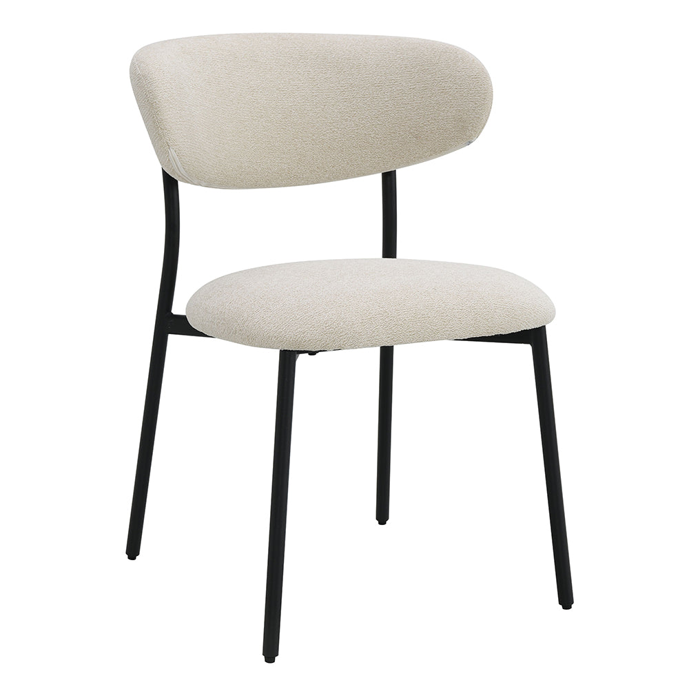 Jirina Beige Side Chair (Set of 2) - Ornate Home