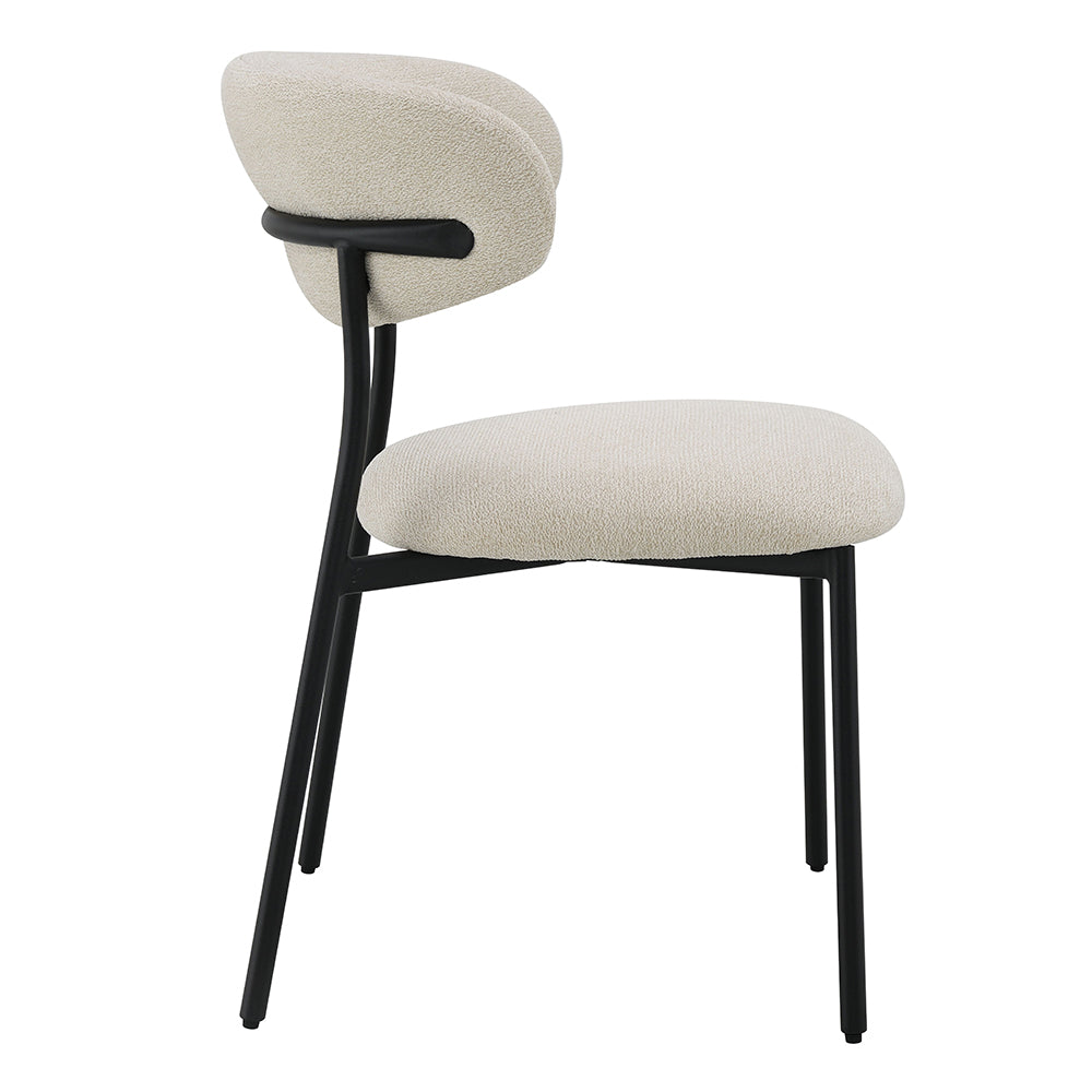 Jirina Beige Side Chair (Set of 2) - Ornate Home