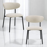 Jirina Beige Side Chair (Set of 2) - Ornate Home