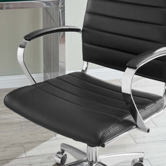 Jive Black Highback Office Chair - Ornate Home