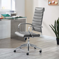 Jive Gray Highback Office Chair - Ornate Home