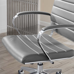 Jive Gray Highback Office Chair - Ornate Home