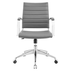 Jive Gray Mid Back Office Chair - Ornate Home