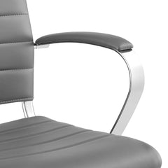 Jive Gray Mid Back Office Chair - Ornate Home