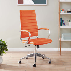 Jive Orange Highback Office Chair - Ornate Home