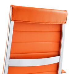 Jive Orange Highback Office Chair - Ornate Home