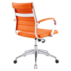 Jive Orange Mid Back Office Chair - Ornate Home