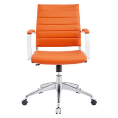 Jive Orange Mid Back Office Chair - Ornate Home