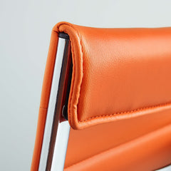 Jive Orange Mid Back Office Chair - Ornate Home