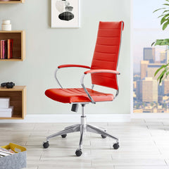 Jive Red Highback Office Chair - Ornate Home