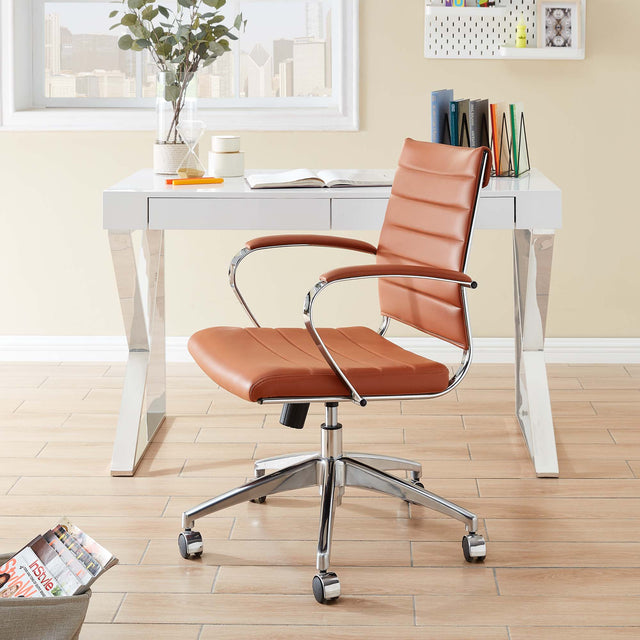 Jive Terracotta Mid Back Office Chair - Ornate Home