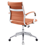 Jive Terracotta Mid Back Office Chair - Ornate Home
