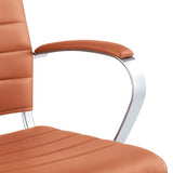 Jive Terracotta Mid Back Office Chair - Ornate Home