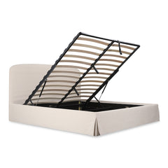 Joan Cream King Storage Bed - Ornate Home