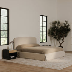 Joan Cream King Storage Bed - Ornate Home