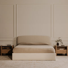 Joan Cream King Storage Bed - Ornate Home