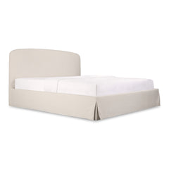 Joan Cream Queen Storage Bed - Ornate Home