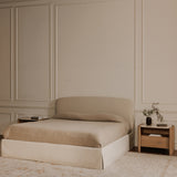 Joan Cream Queen Storage Bed - Ornate Home