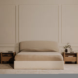 Joan Cream Queen Storage Bed - Ornate Home