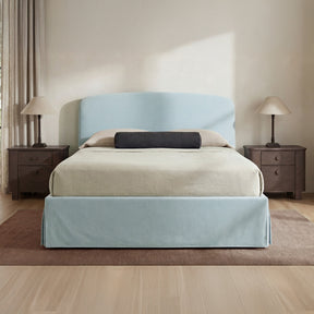 Joan Light Blue King Storage Bed - Ornate Home