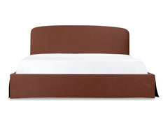 Joan Rust Queen Storage Bed - Ornate Home