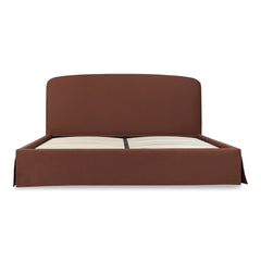 Joan Rust Queen Storage Bed - Ornate Home