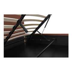 Joan Rust Queen Storage Bed - Ornate Home