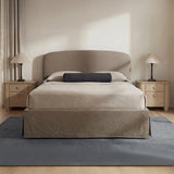 Joan Taupe Queen Storage Bed - Ornate Home