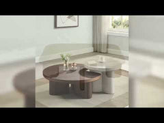 Joane Yellowish Brown Coffee Table - Ornate Home