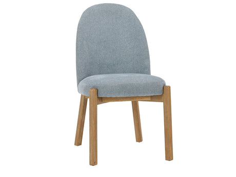 Joanie Dream Blue Upholstered Dining Chair - Ornate Home