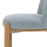 Joanie Dream Blue Upholstered Dining Chair - Ornate Home