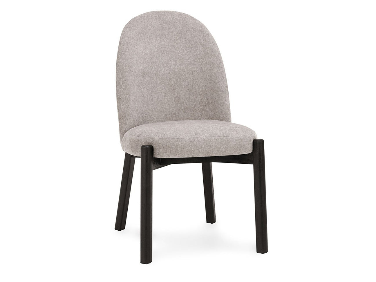 Joanie Granite Gray Upholstered Dining Chair - Ornate Home