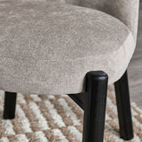 Joanie Granite Gray Upholstered Dining Chair - Ornate Home