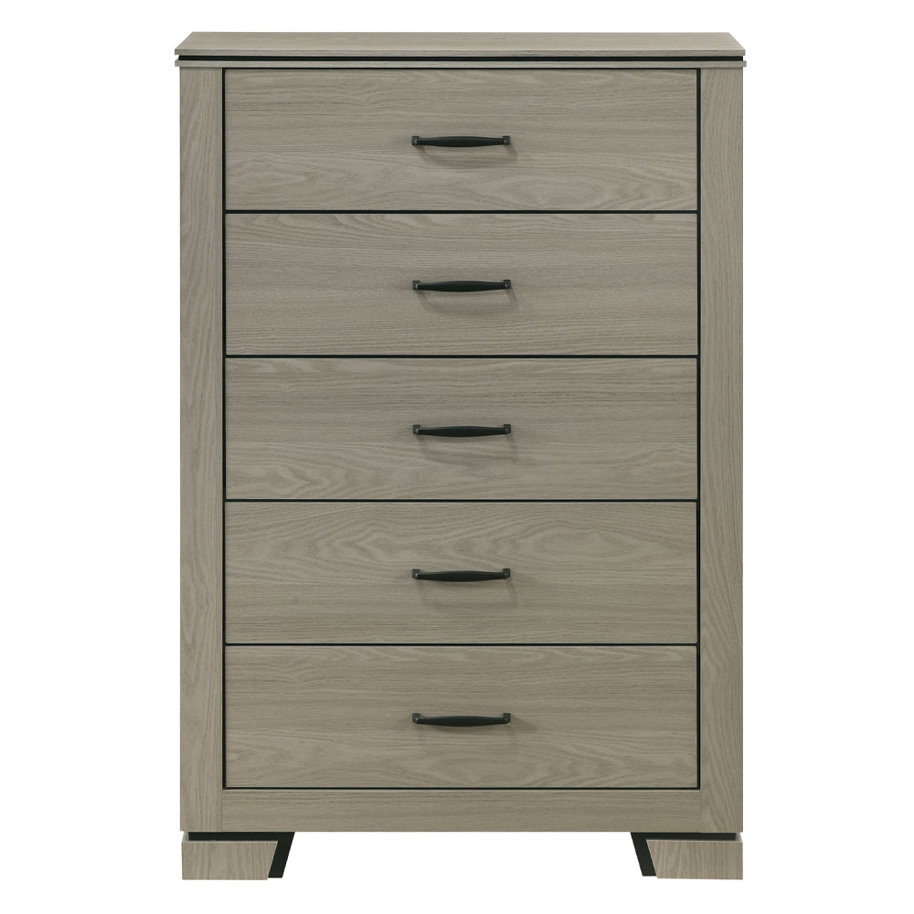 Joanna Weathered Gray Chest - Ornate Home
