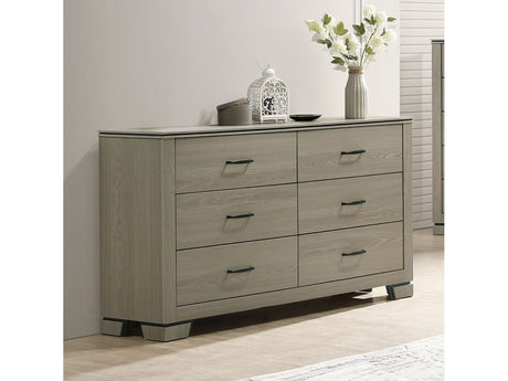 Joanna Weathered Gray Dresser - Ornate Home