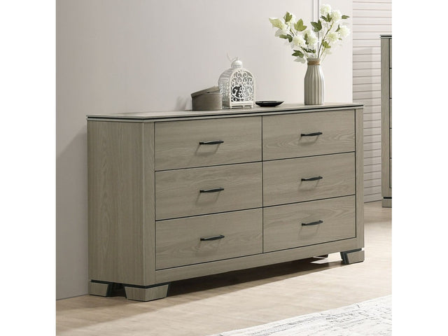 Joanna Weathered Gray Dresser - Ornate Home