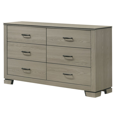 Joanna Weathered Gray Dresser - Ornate Home