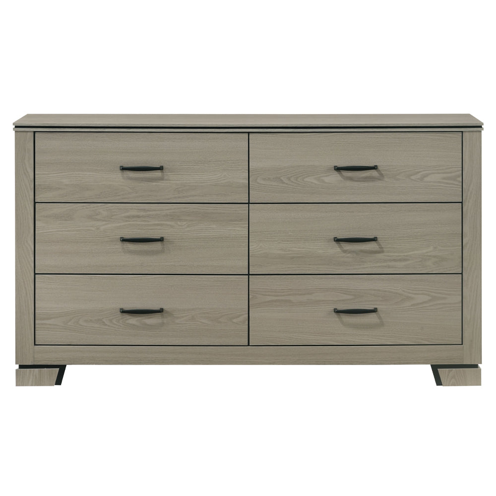 Joanna Weathered Gray Dresser - Ornate Home
