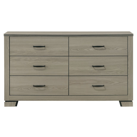 Joanna Weathered Gray Dresser - Ornate Home