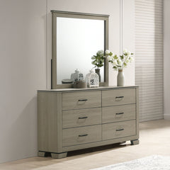 Joanna Weathered Gray Dresser - Ornate Home