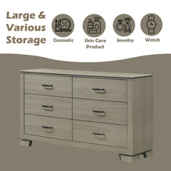 Joanna Weathered Gray Dresser - Ornate Home
