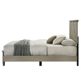 Joanna Weathered Gray Queen Bed - Ornate Home