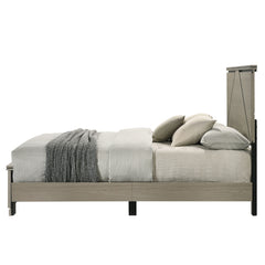 Joanna Weathered Gray Queen Bed - Ornate Home