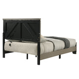 Joanna Weathered Gray Queen Bed - Ornate Home