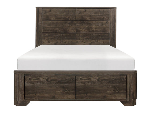 Jocelyn Brown Queen Bed - Ornate Home