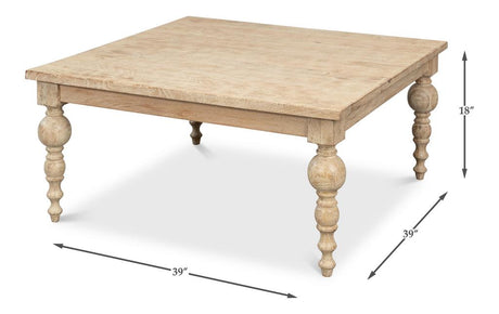 Jocelyn Natural Coffee Table - Ornate Home